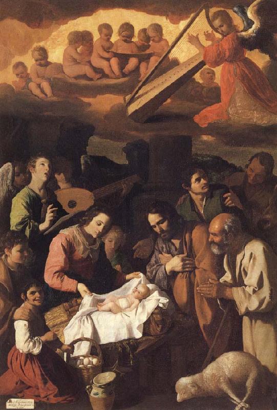 Francisco de Zurbaran Adoration of the Shepherds oil painting picture
